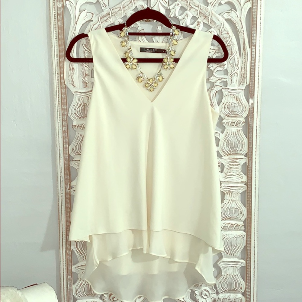 Ralph Lauren Sleeveless Blouse